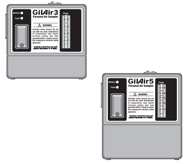 gilair-3 and gilair-5 manual