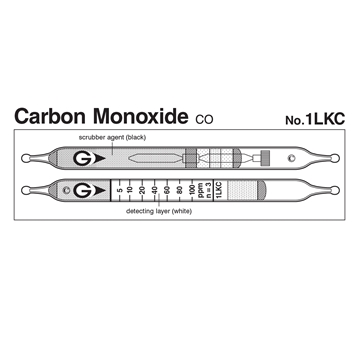 Picture of DETECTOR TUBE, CARBON MONOXIDE, 5/BX