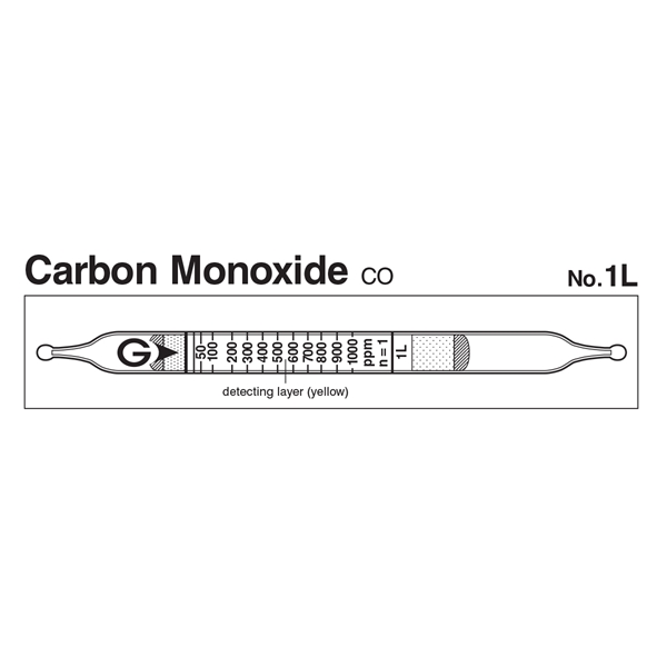 Picture of DETECTOR TUBE, CARBON MONOXIDE, 10/BX