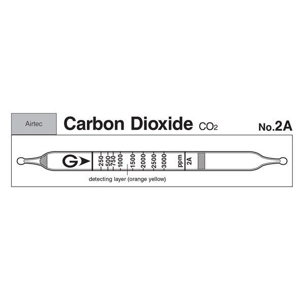 Picture of AIRTEC TUBE, CARBON DIOXIDE, 10/BX
