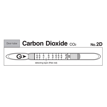 Picture of DOSIMETER TUBE, CARBON DIOXIDE, 10/BX