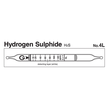 Picture of DETECTOR TUBE, HYDROGEN SULFIDE, 10/BX