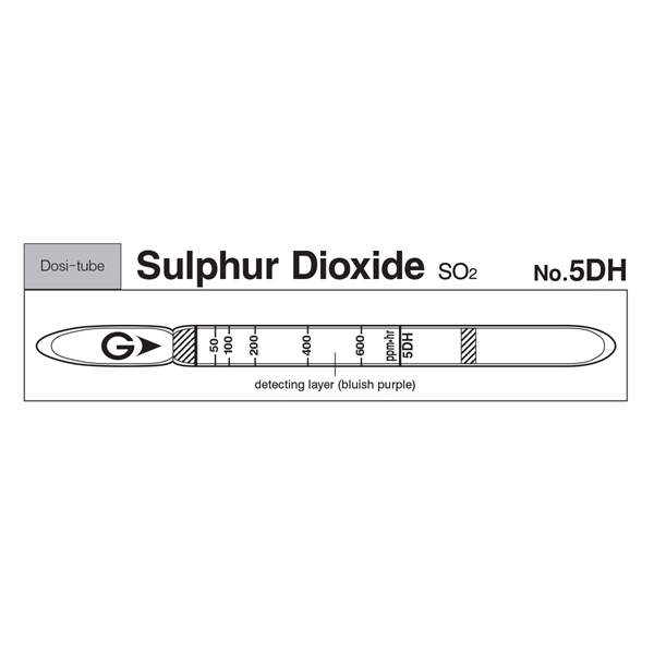 Picture of DOSIMETER TUBE, SULFUR DIOXIDE, 10/BX