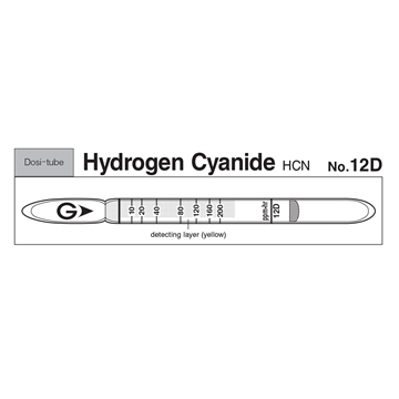Picture of DOSIMETER TUBE, HYDROGEN CYANIDE, 10/BX