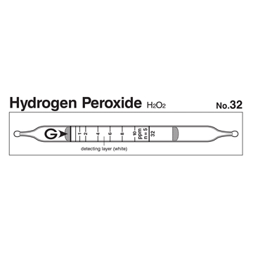 Picture of DETECTOR TUBE, HYDROGEN PEROXIDE, 10/BX