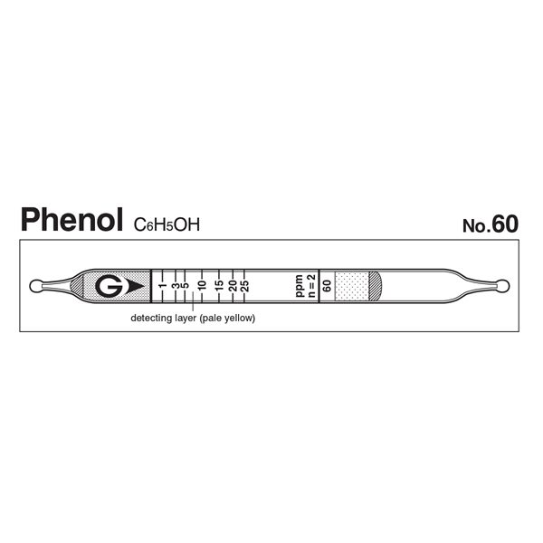 Picture of DETECTOR TUBE, PHENOL, 10/BX