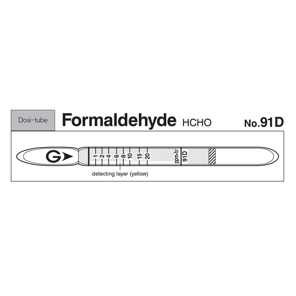 Picture of DOSIMETER TUBE, FORMALDEHYDE, 10/BX