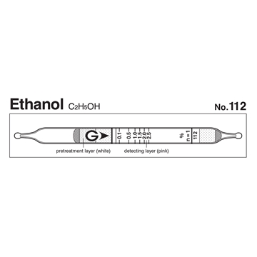 Picture of DETECTOR TUBE, ETHANOL, 10/BX