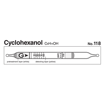 Picture of DETECTOR TUBE, CYCLOHEXANOL, 10/BX