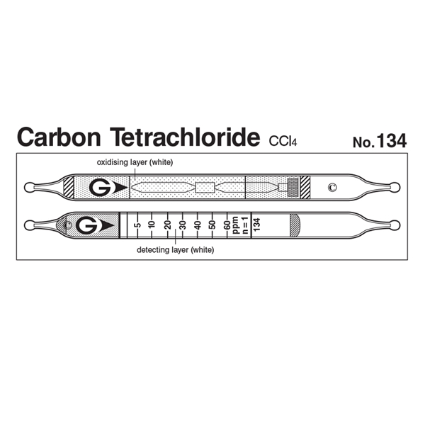 Picture of DETECTOR TUBE, CARBON TETRACHLORIDE, 5/BX