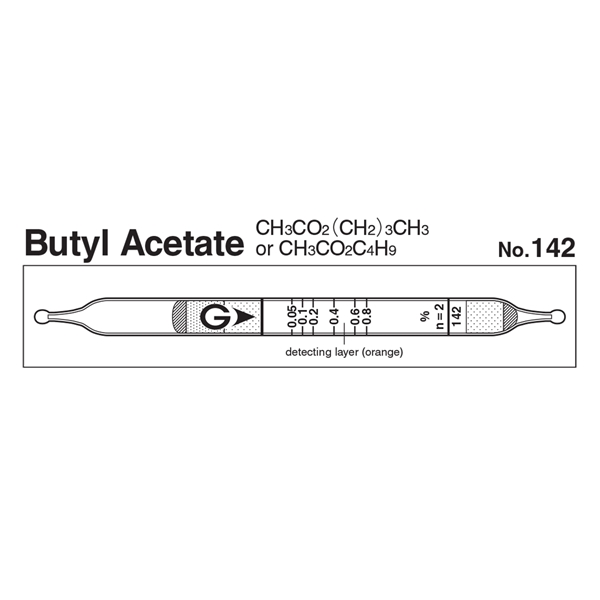 Picture of DETECTOR TUBE, BUTYL ACETATE, 10/BX