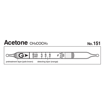Picture of DETECTOR TUBE, ACETONE, 10/BX