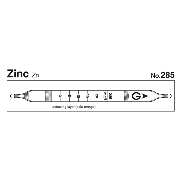 Picture of SOLUTION TUBE, ZINC, 10/BX