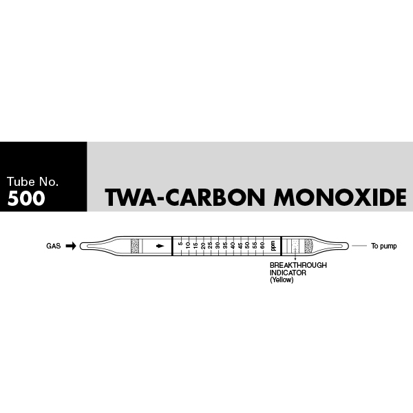 Picture of TWA TUBE, CARBON MONOXIDE, 10/BX