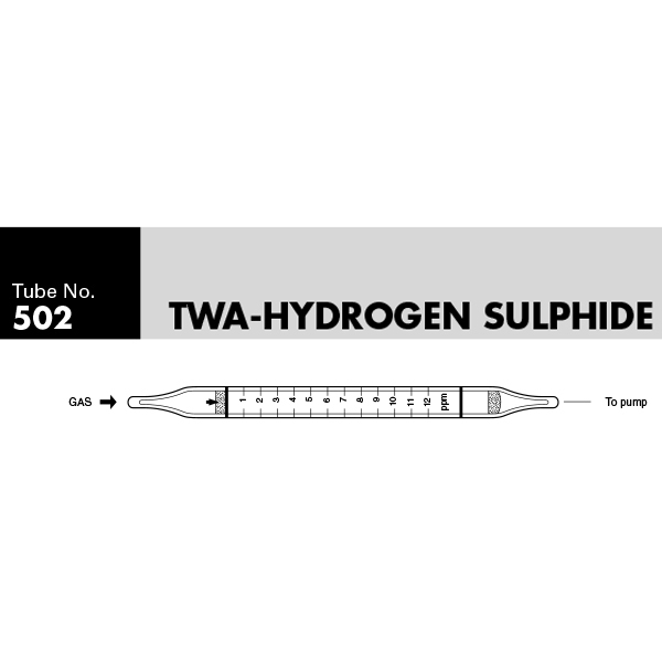 Picture of TWA TUBE, HYDROGEN SULFIDE, 10/BX