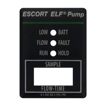 Picture of Face Label-Zefon Escort ELF Digital Pump