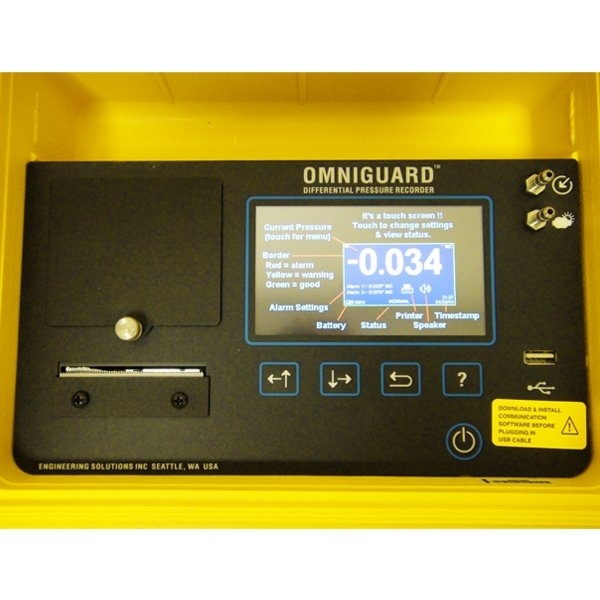 Omniguard 5 Pressure Recorder | Zefon International