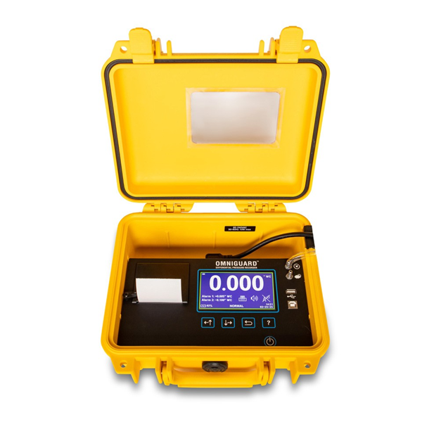 Omniguard 6 Air Pressure Differential Monitor with Cellular and WiFi