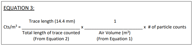 Equation 3 Air-O-Cell